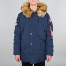 Alpha Industries Kurtka zimowa Polar nowy granatowy męski